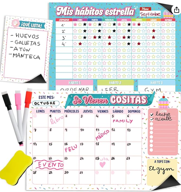 Calendario + Registro de hábitos